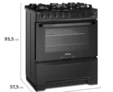 Cocina 5 Platos F 6500 T Experience con VaporBake - Fensa